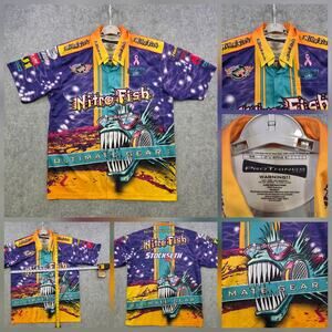Nitro Fish Stockseth Racing T Shirt Mens Large Multi Color NHRA Drag ProThings